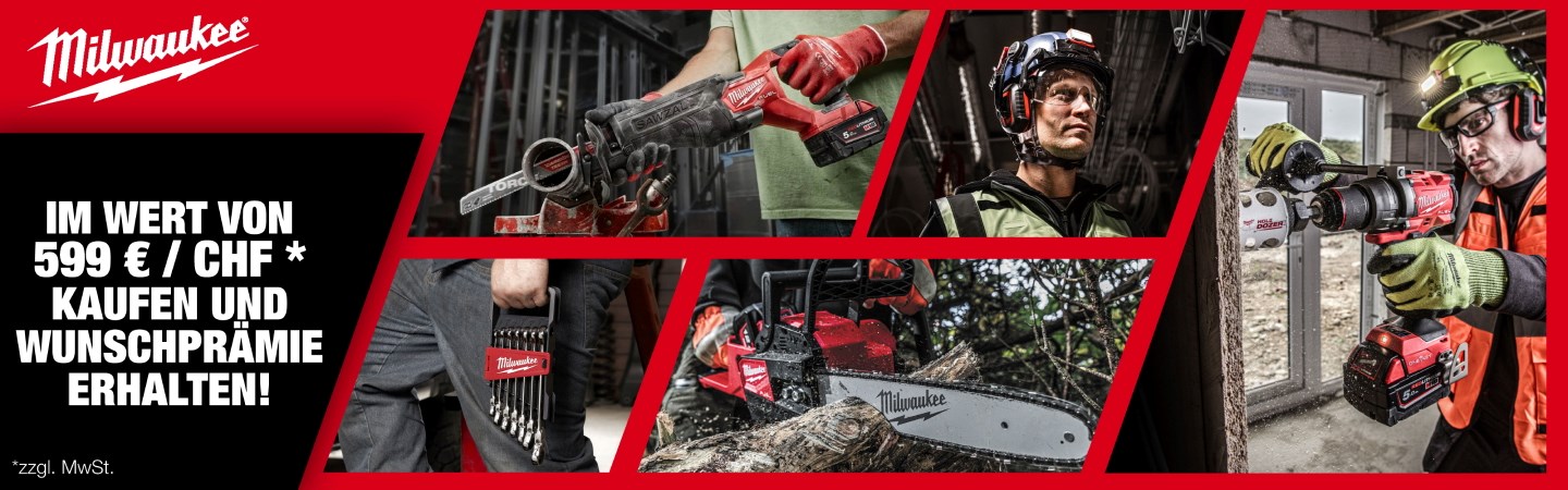 MILWAUKEE® Prämienaktion 2025